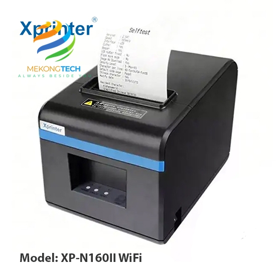 Mua bán máy in hóa đơn wifi Xprinter N160i: Hàng chính hãng
